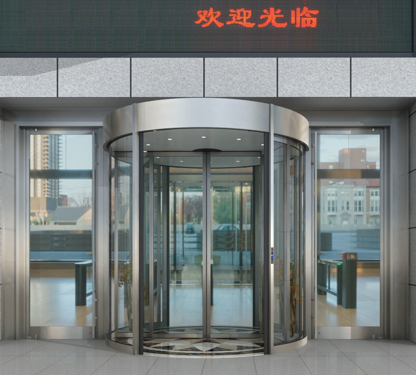 自動旋轉(zhuǎn)門